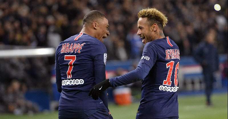 Neymar e Mbappe