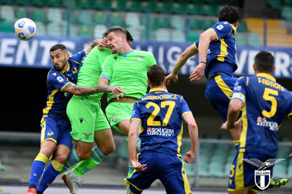 Gol di Milinkovic-Savic in Verona Lazio